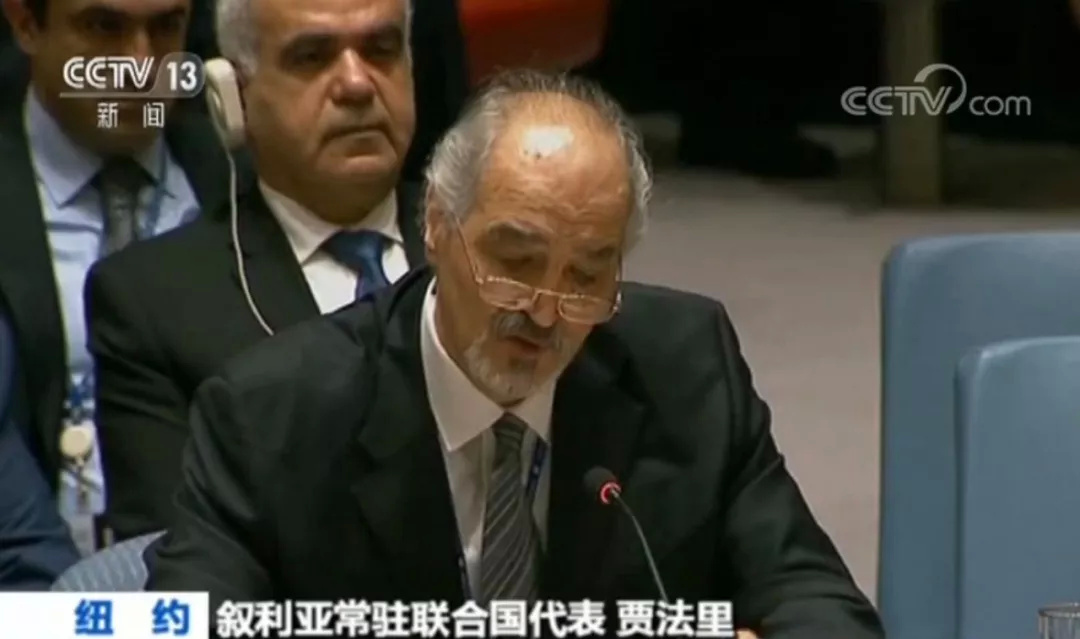 辞,叙利亚常驻联合国代表贾法里以及俄罗斯常驻联合国代表涅边贾都